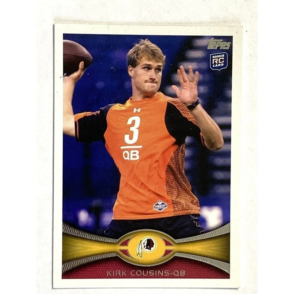 2012 Topps Football Kirk Cousins Rookie Card #326